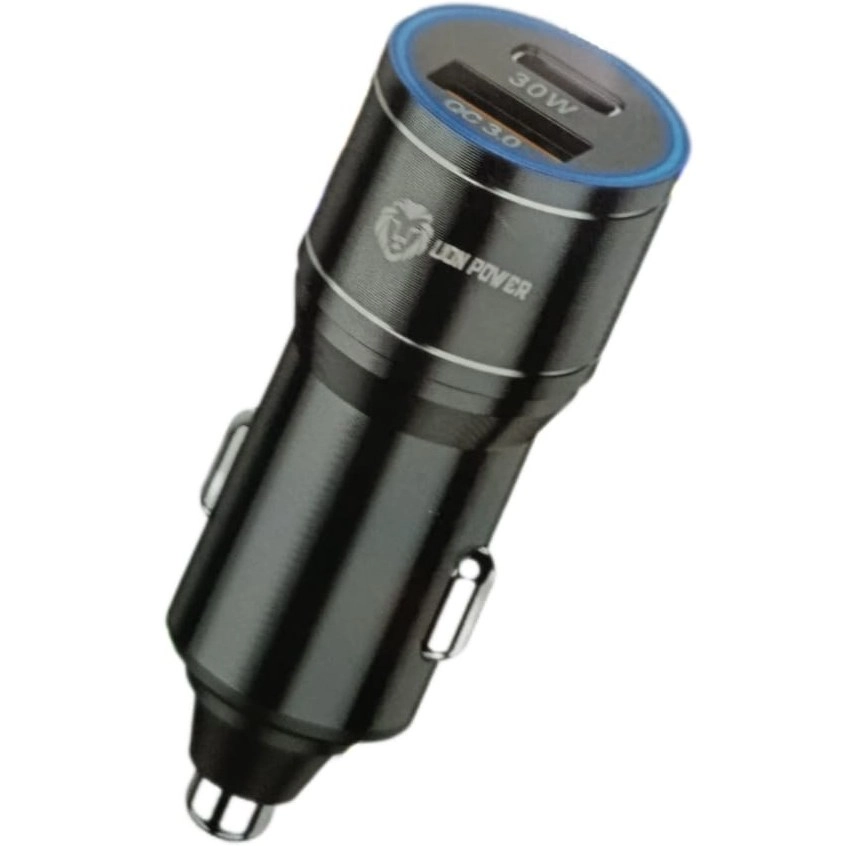 شارژر فندکی LION POWER‑C03‑48W با توان 48 وات مناسب شارژ سریع خودرو و خرید عمده از فرنهان در تهران و البرز